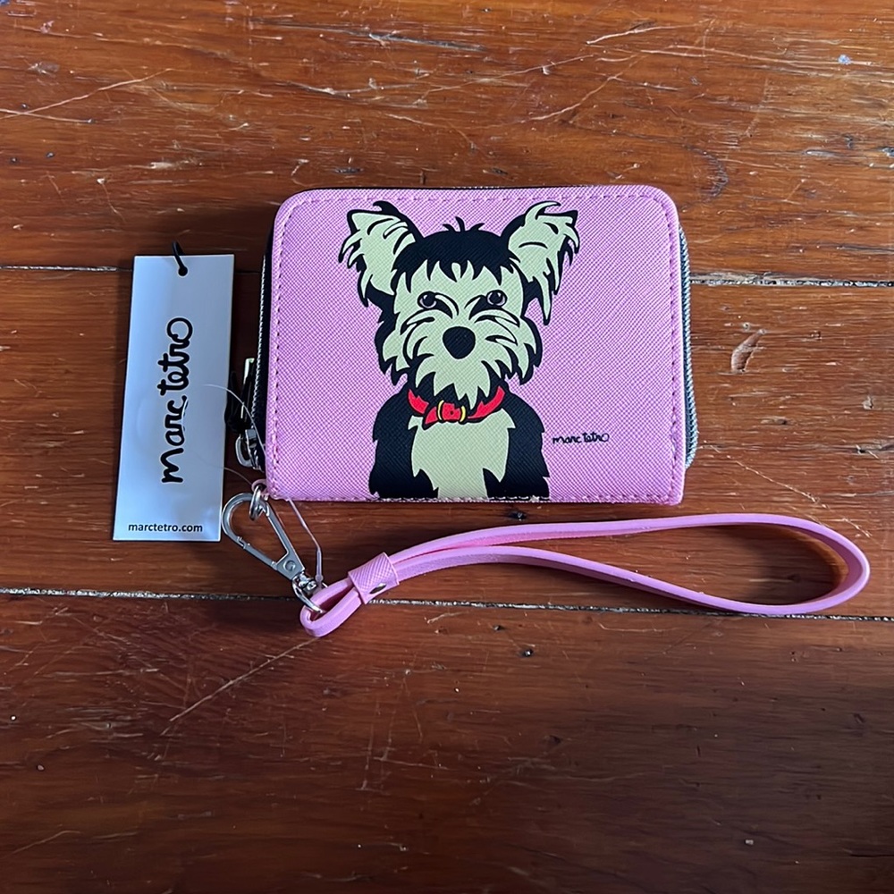 Marc Tetro Yorkie Wallet NWT
